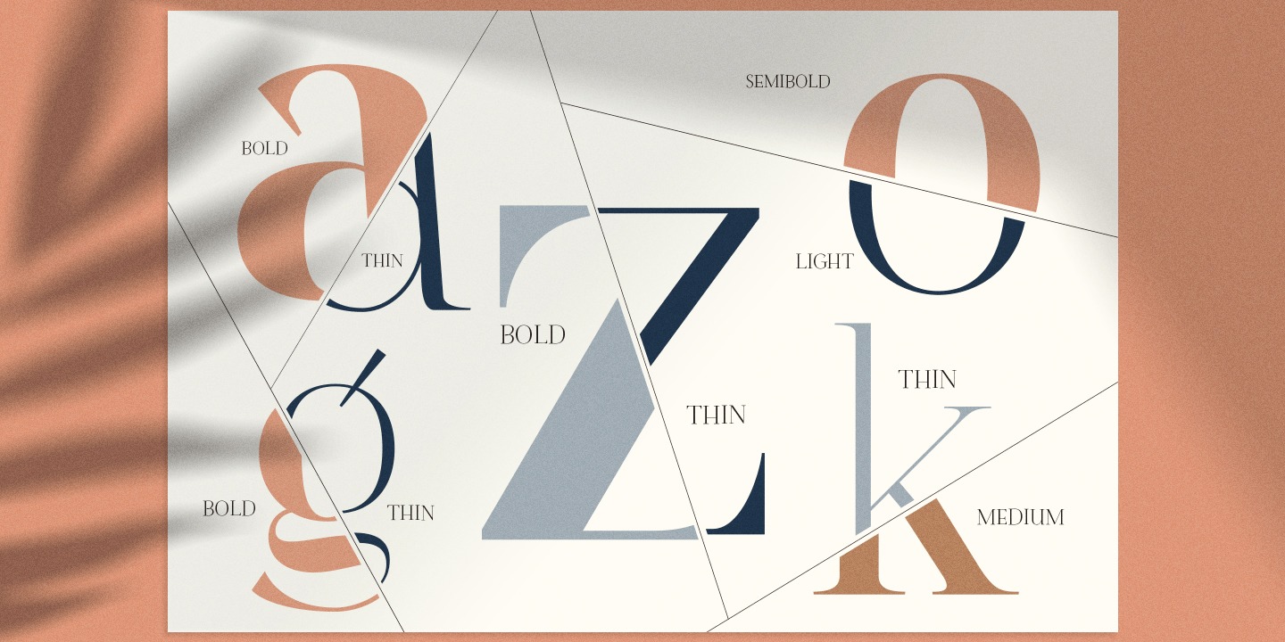 Fulgate Thin Font preview